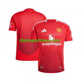 Koszulka Manchester United Domowe Koszulki Piłkarskie 2024-2025 Krótki Rękaw